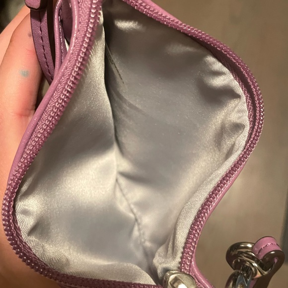 Coach Bags | Vintage Purple Leather Wristlet - Picture 5 of 5